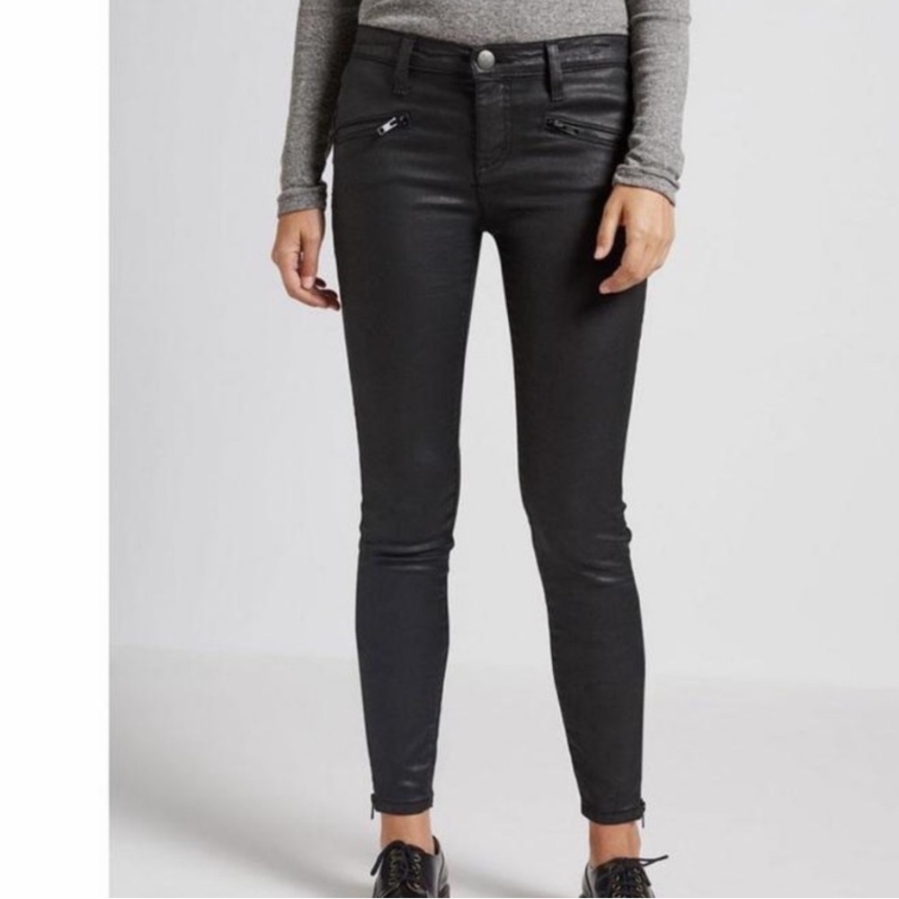 Current Elliott The Soho ZIP Stiletto Skinny Jeans size 28